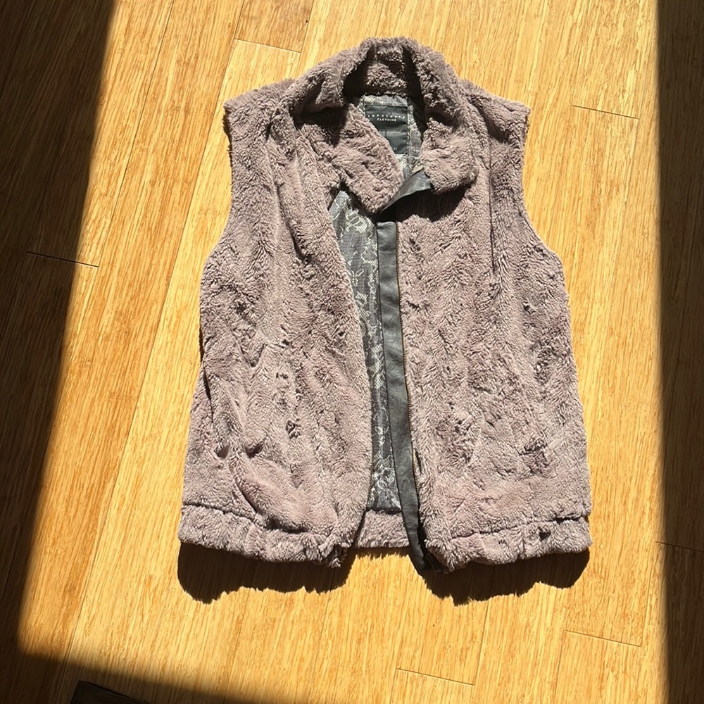 Sanctuary faux fur vest